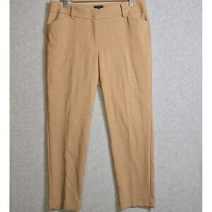 Talbots Hampshire Womens 10 Petite Dress Pants Pockets Office Career Work